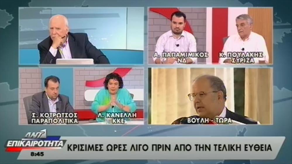 ΑΝΤ1 ΕΠΙΚΑΙΡΟΤΗΤΑ ΜΕ ΤΟΝ ΓΙΩΡΓΟ ΠΑΠΑΔΑΚΗ - 10/07/2015