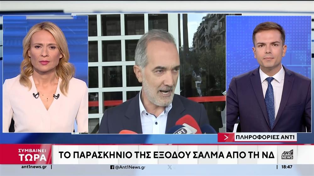 Το παρασκήνιο της "εξόδου" Σαλμά από τη ΝΔ