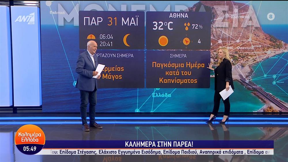 ΚΑΛΗΜΕΡΑ ΕΛΛΑΔΑ – 31/05/2024