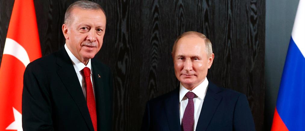 Ερντογάν – Πούτιν: Τηλεφωνική επικοινωνία για σιτηρά και φυσικό αέριο