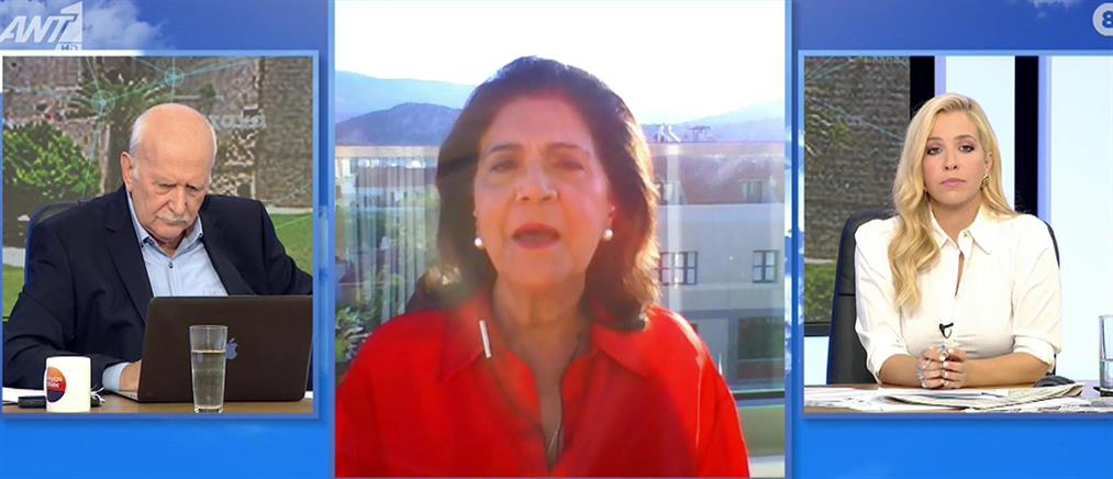 Εκλογές: Η Ρόδη Κράτσα - Τσαγκαροπούλου στον ΑΝΤ1 (βίντεο)