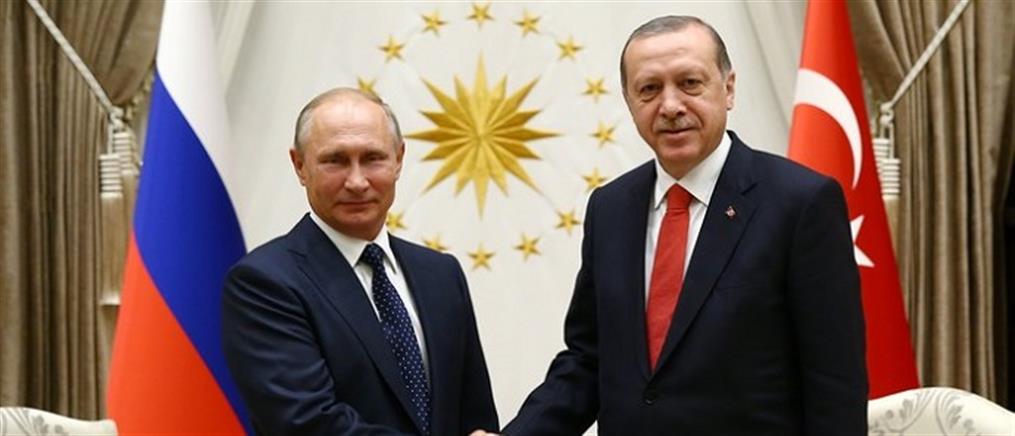Για S-400, Συρία και Ιράκ συζήτησαν Ερντογάν και Πούτιν