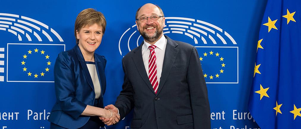 Συναντήσεις της Πρωθυπουργού της Σκωτίας με Σουλτς και Γιούνκερ