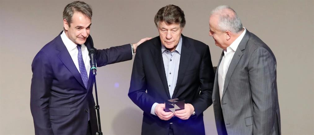 “Gazzetta Awards”: Ο Μητσοτάκης βράβευσε τον Ρεχάγκελ (εικόνες)