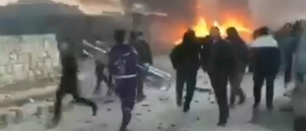 Συρία: Πολύνεκρη έκρηξη παγιδευμένου φορτηγού (βίντεο)