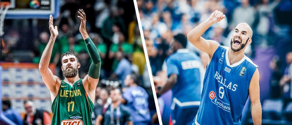 Eurobasket 2017: κόντρα σε Λιθουανία και αρνητική παράδοση η Εθνική