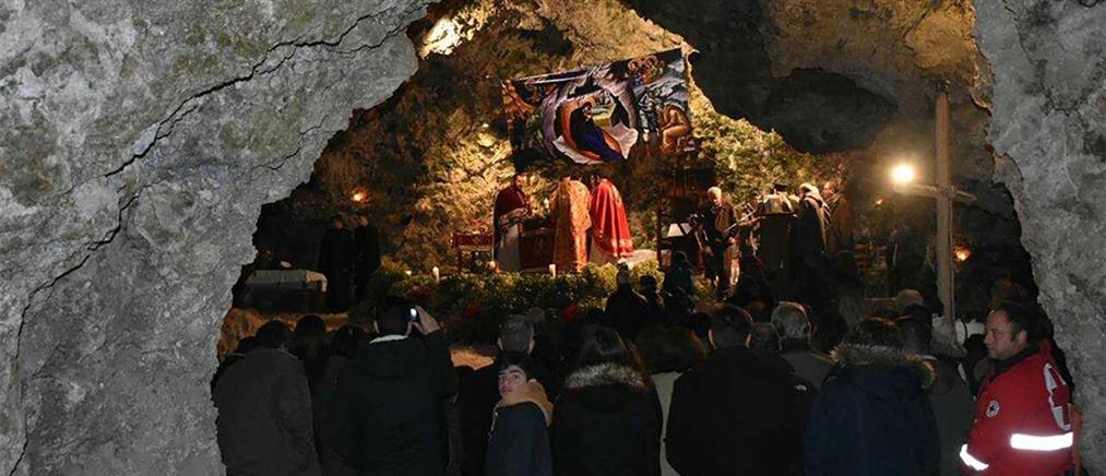Χριστούγεννα στο σπήλαιο της Μαραθοκεφάλας στα Χανιά