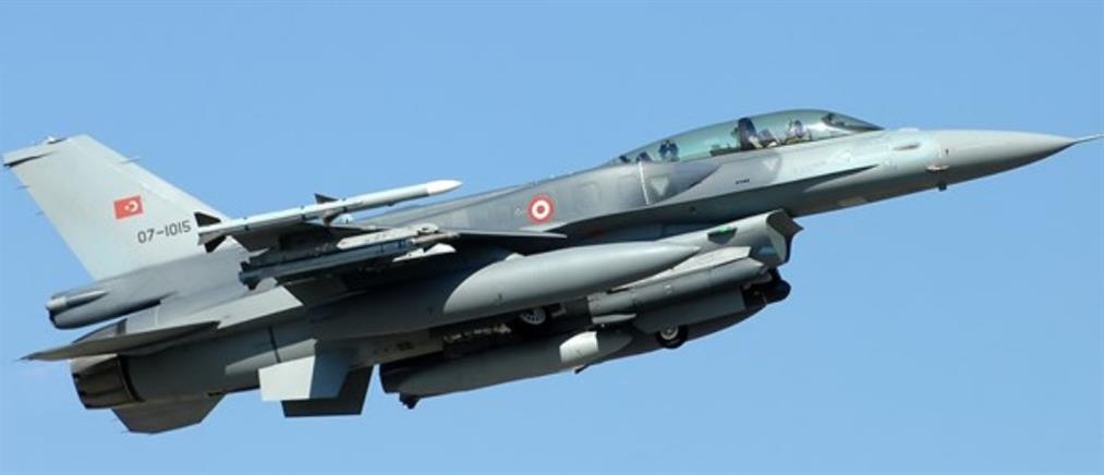 Διπλή τουρκική πρόκληση με F-16 πάνω από το Αιγαίο
