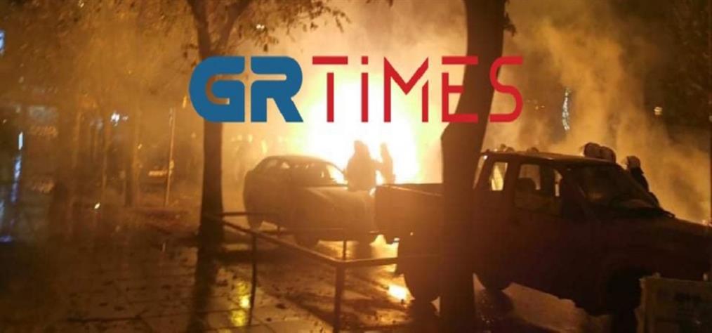Δολοφονία Γρηγορόπουλου: Επεισόδια στη Θεσσαλονίκη (εικόνες)