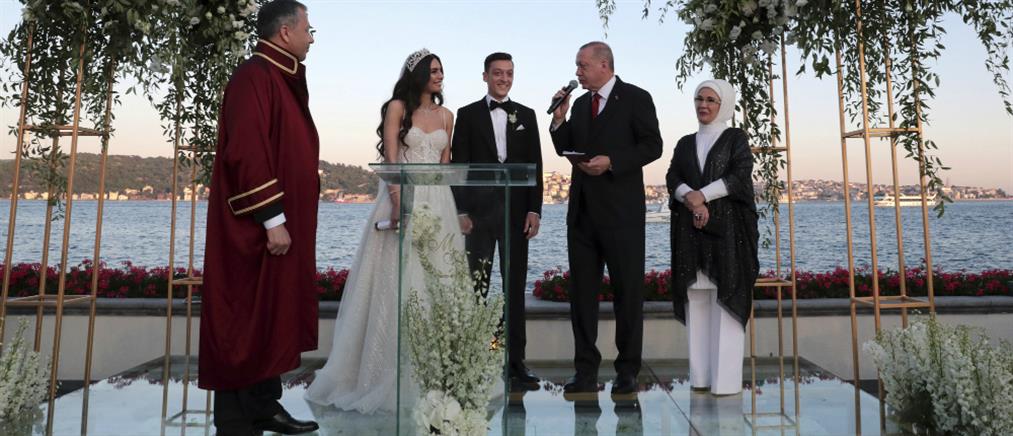 Ο γάμος του Μεσούτ Οζίλ με μάρτυρα τον Ερντογάν (βίντεο)