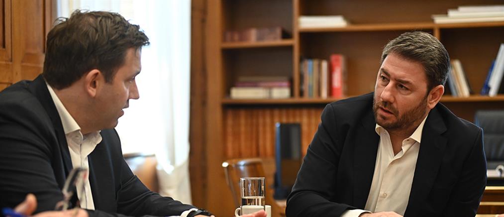 Συνάντηση Ανδρουλάκη με τον πρόεδρο του SPD