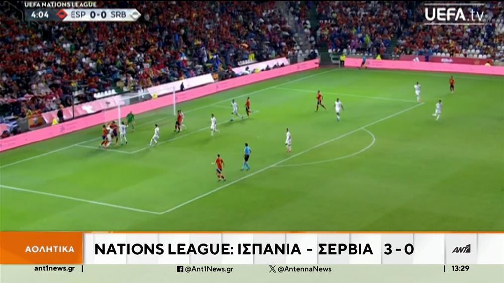 Nations League: Τα γκολ και οι φάσεις από τα ευρωπαϊκά γήπεδα