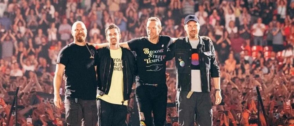 Coldplay: Το βιντεοκλίπ στο Ηρώδειο και το “κάλεσμα” στους Έλληνες (εικόνες)