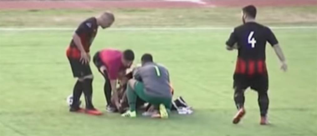 Αγρίνιο: Η στιγμή που ο διαιτητής Τσοπλάκος σώζει τη ζωή ποδοσφαιριστή (βίντεο)