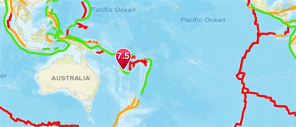 Ισχυρός σεισμός και μικρό “τσουνάμι” στον Ειρηνικό Ωκεανό