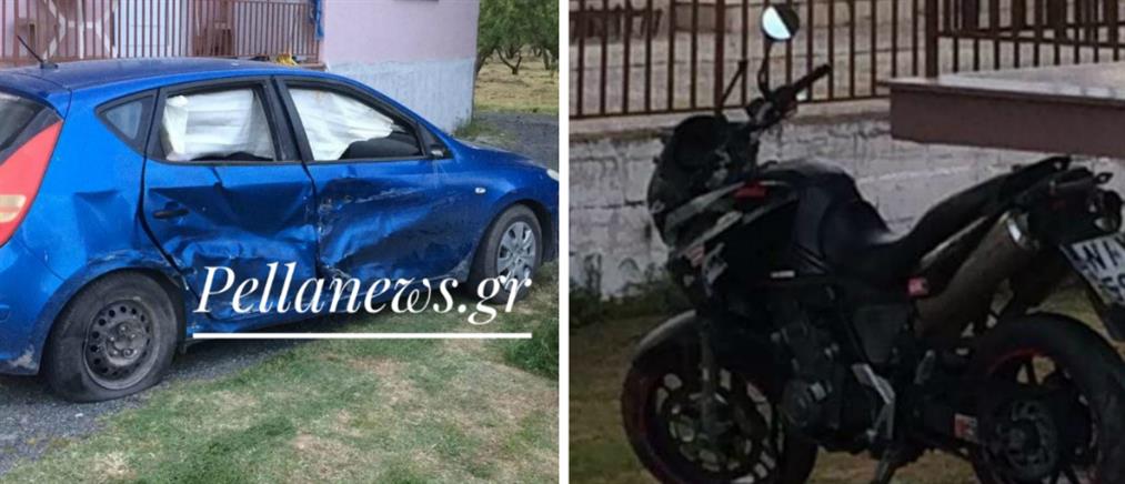Νεκρός μοτοσικλετιστής σε τροχαίο στην Σκύδρα (εικόνες)