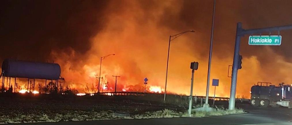 Χαβάη: Σε κατάσταση φυσικής καταστροφής από τις φονικές πυρκαγιές