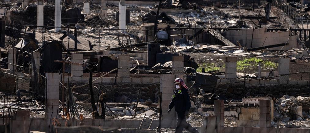 Φωτιές στη Χαβάη: Μειώθηκε κατά δεκάδες ο αριθμός των νεκρών και των αγνοουμένων