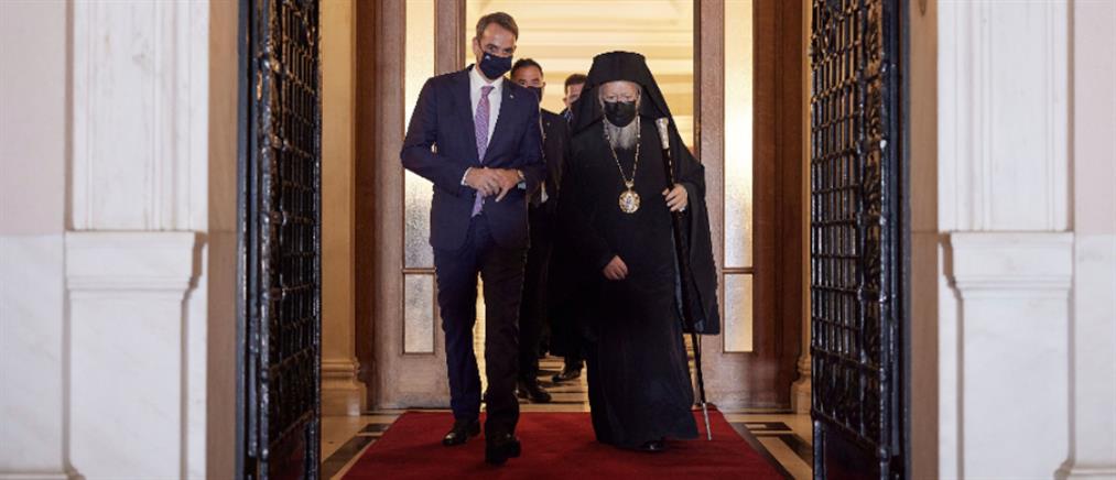 Μητσοτάκης προς Βαρθολομαίο: Διαρκής η στήριξη της Ελλάδας στο Οικουμενικό Πατριαρχείο