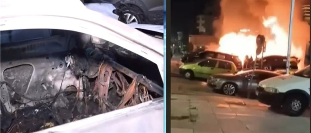 Λεωφόρος Αλεξάνδρας: Φωτιά σε αντιπροσωπεία αυτοκινήτων (βίντεο)