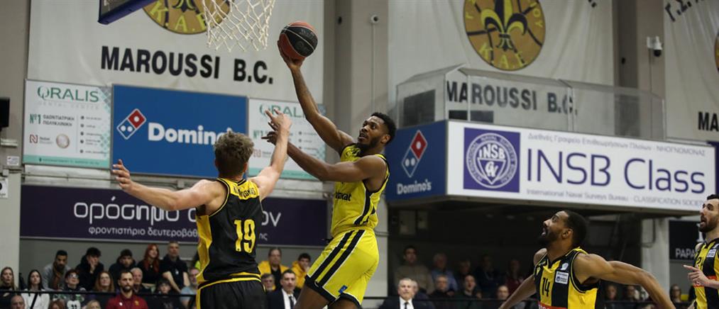 Basket League: Παραμένει στο “κόλπο” για την εξάδα η ΑΕΚ μετά τη νίκη επί του Αμαρουσίου