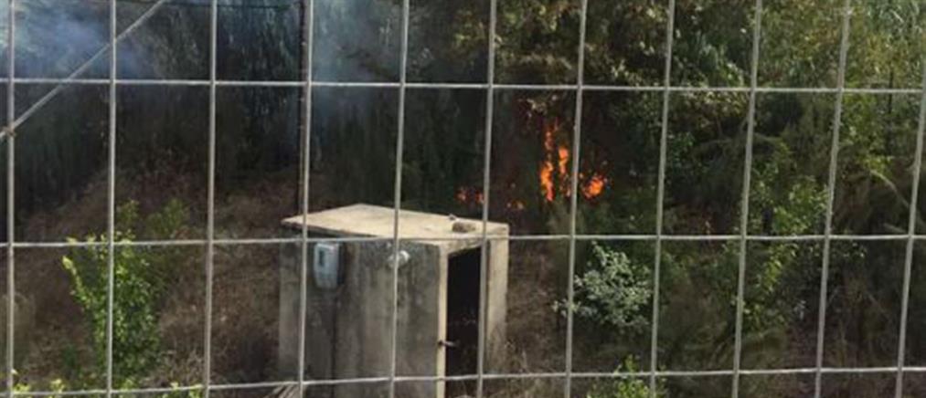 Φωτιά στο Ηράκλειο: Δύσκολη η μάχη των πυροσβεστών (εικόνες)