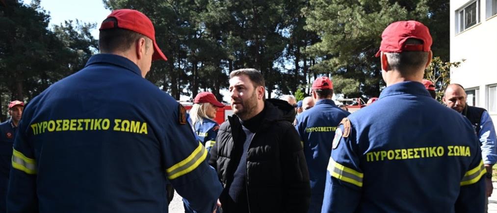 Τέμπη - Ανδρουλάκης: Η ΕΜΑΚ έδειξε ανθρωπιά και αλληλεγγύη, όπως και στην Τουρκία