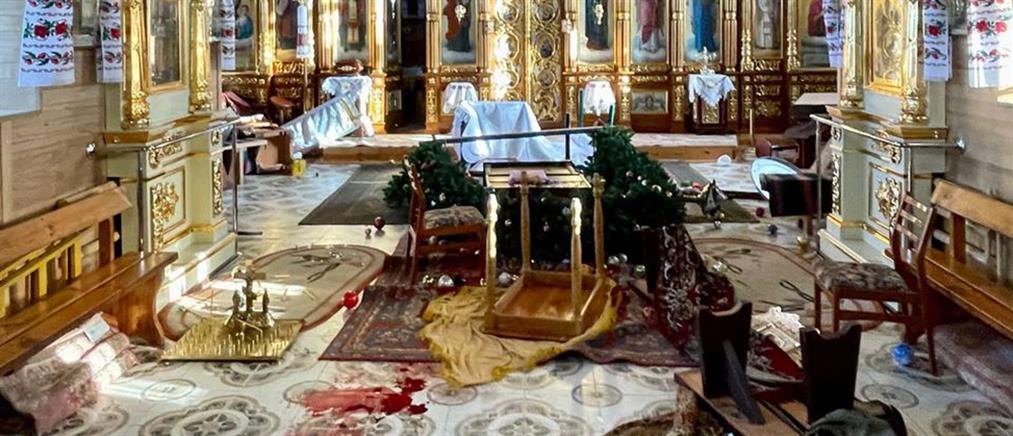 Βίνιτσα: Μπούκαρε στην εκκλησία και μαχαίρωσε τον ιερέα (εικόνες)