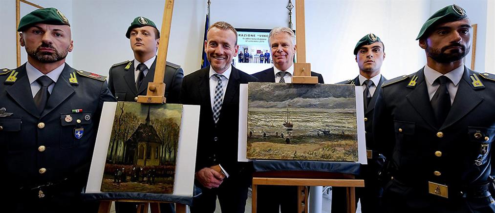 Δύο κλεμμένοι πίνακες του Βαν Γκογκ βρέθηκαν στην Ιταλία