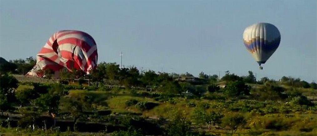 Κρήτη: πτώση τουριστικού αερόστατου