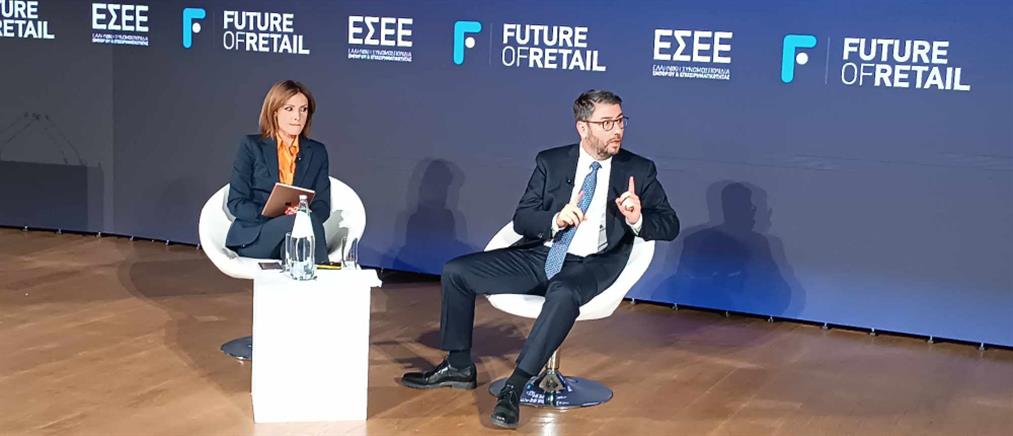 Future of retail: Ο Άνδρουλάκης για τις ευρωεκλογές, την οικονομία και τις παρακολουθήσεις (εικόνες)