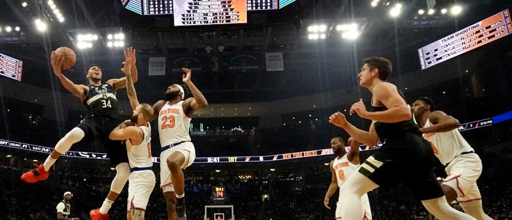 NBA - Γιάννης Αντετοκούνμπο: Σόου και νίκη για τους Μπακς