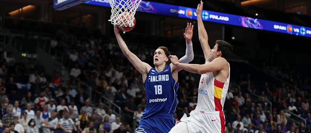 Eurobasket: Η Ισπανία πέρασε με κατοστάρα την Φινλανδία