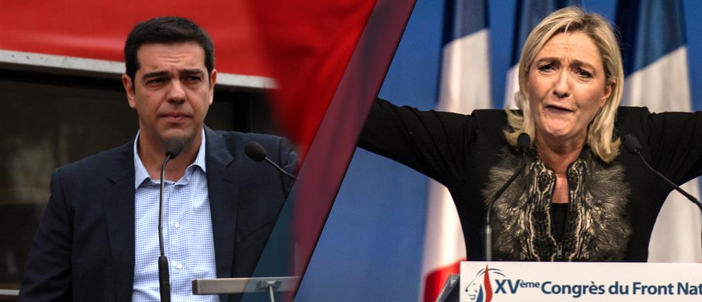 Δήλωση-βόμβα της Μαρίν Λεπέν: Ναι, ελπίζουμε σε νίκη του ΣΥΡΙΖΑ!