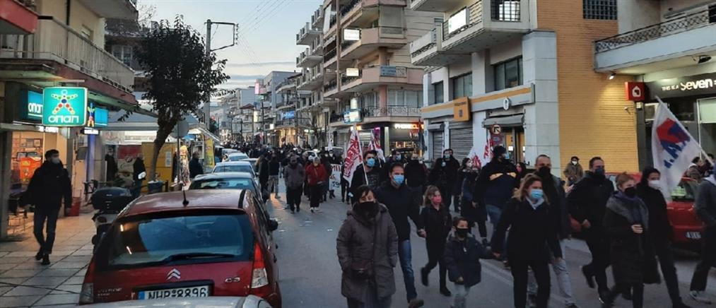 Θεσσαλονίκη: Μεγάλη αντιφασιστική διαδήλωση