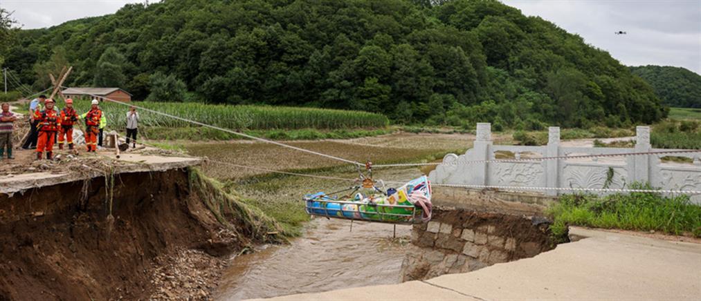 Κίνα: νεκροί από τις καταρρακτώδεις βροχές