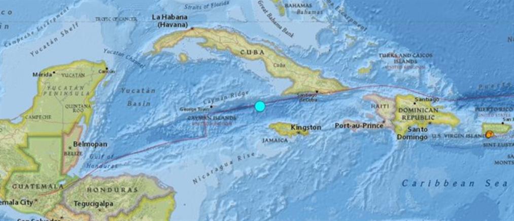 Πολύ ισχυρός σεισμός στην Καραϊβική