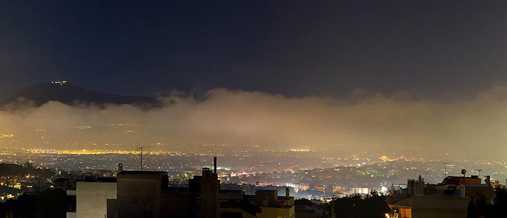 Αιθαλομίχλη “σκέπασε” Αθήνα και Θεσσαλονίκη