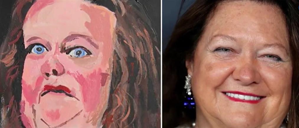 Η πλουσιότερη γυναίκα της Αυστραλίας απαιτεί από γκαλερί να αφαιρέσει το πορτρέτο της αλλά...

