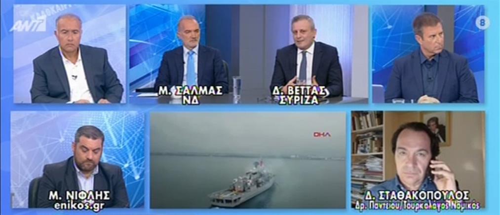“Διαξιφισμοί” Σαλμά - Βέττα για τα ελληνοτουρκικά και την οικονομία (βίντεο)