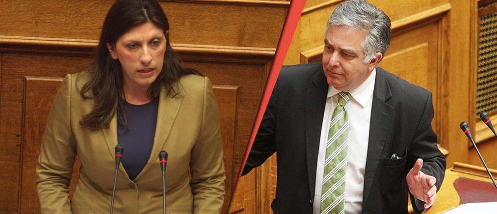 Απίστευτες ατάκες στη Βουλή μεταξύ Κωνσταντοπούλου  - Υψηλάντη