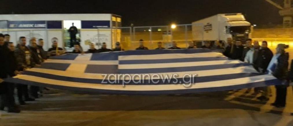 Με το “Μακεδονία ξακουστή” αναχώρησαν από τα Χανιά για το συλλαλητήριο στην Αθήνα (βίντεο)