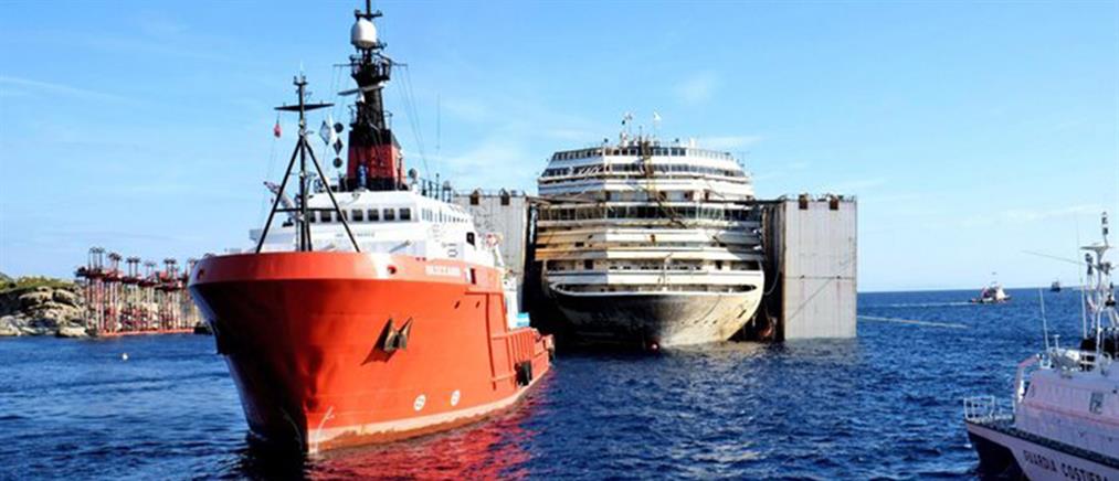 Το Costa Concordia ξεκινά το «τελευταίο ταξίδι» του