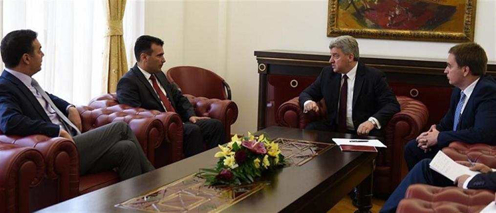 Έξαλλος ο Σκοπιανός Πρόεδρος με τον Ζόραν Ζάεφ