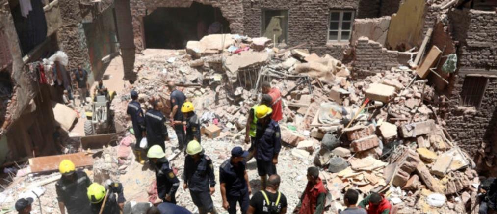 Αίγυπτος: Πολύνεκρη κατάρρευση κτηρίου (εικόνες)