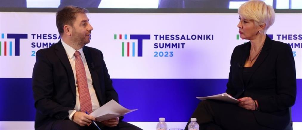 Thessaloniki Summit - Ανδρουλάκης: Ανανέωση του ΠΑΣΟΚ από τα σπλάχνα της παράταξης