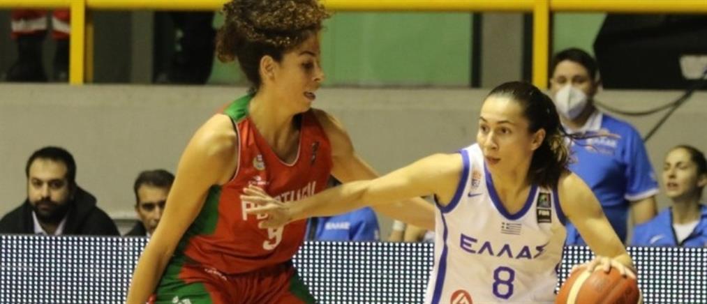 Εθνική Μπάσκετ Γυναικών: νίκη θρίλερ επί της Πορτογαλίας