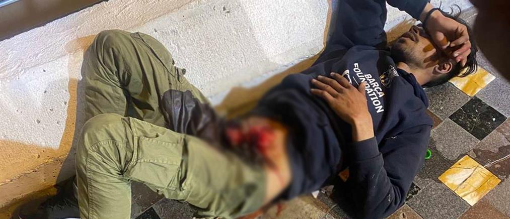 Μοναστηράκι: Μαχαίρωσαν 16χρονο στην πλατεία (εικόνες)