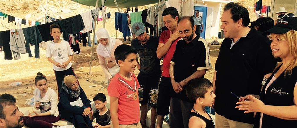 Ανθρωπιστική παρέμβαση της «Αποστολής» στους μετανάστες-πρόσφυγες της Χίου