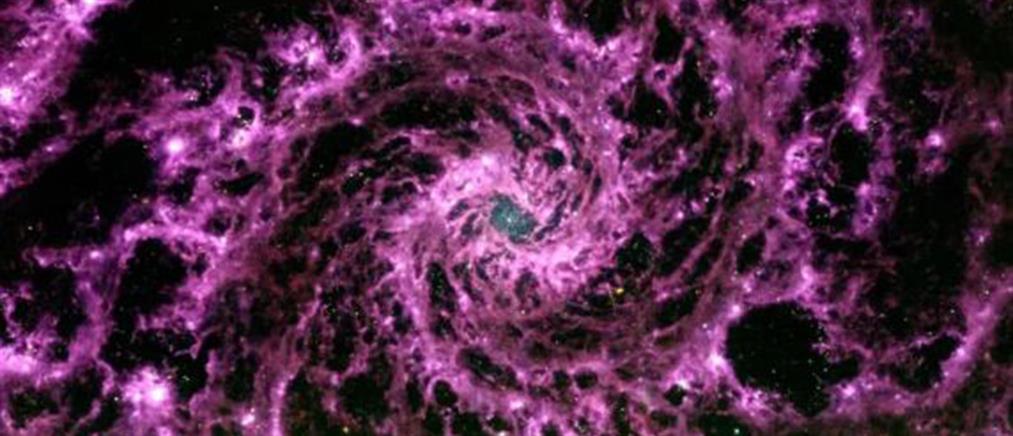 “Τζέιμς Γουέμπ”: Νέα εικόνα αποκαλύπτει τον “σκελετό” θηριώδους γαλαξία